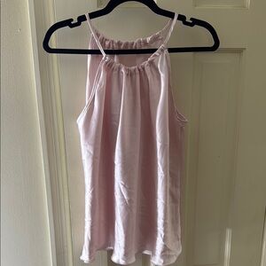 Chic Pink Sleeveless Tank Top